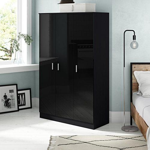 Zipcode Design Drehtürenschrank Eva & Bewertungen | Wayfair.de